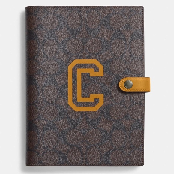 Coach Other - New Coach Notebook in Signature Canvas with Varsity Motif